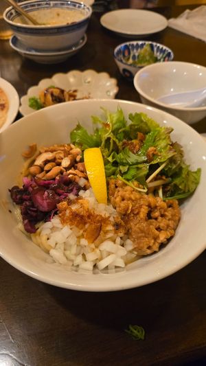 Noodles at Asian Sabou in Osaka