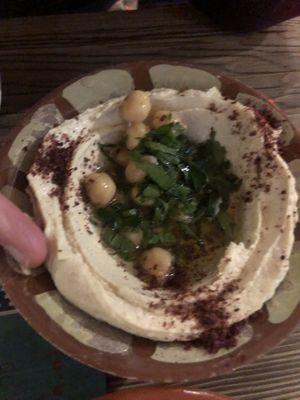 Hummus  at Le Souq Delfshaven in Rotterdam