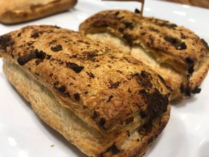 Homemade pasties at Vishcake & Vibs in Norwich