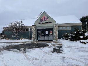 Front entrance   at Jojo's Natural Market in Gaylord