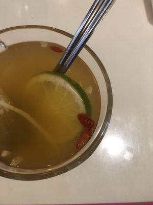 Special tea  at Tsomo Kitchen in Paris