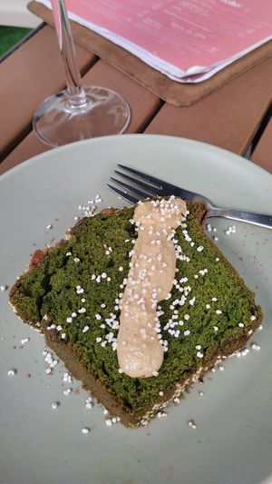 Matcha at Santas Plantas in Mexico City