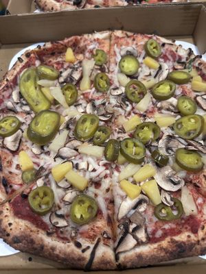 Custom pizza   at Fibonacci's Pizzeria #1 - Studio 35  in Columbus