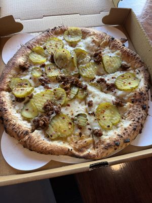 License to dill  at Fibonacci's Pizzeria #1 - Studio 35  in Columbus