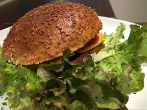 'cheese'burger at Green Republic in Erfurt