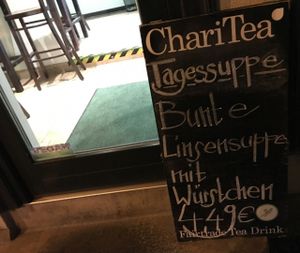 soup of the day offer at Green Republic in Erfurt