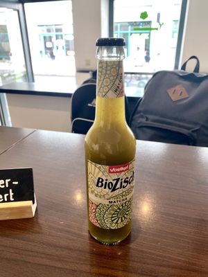 Bio drink with Matcha Tea  at Green Republic in Erfurt