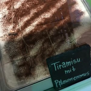 plum (!) tiramisu at Green Republic in Erfurt