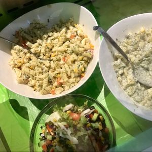 salads at Green Republic in Erfurt