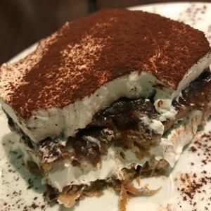 plum tiramisu at Green Republic in Erfurt