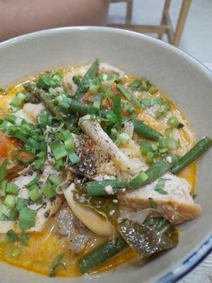 Coconut curry at Mộc Lâm Duyên in Ho Chi Minh City