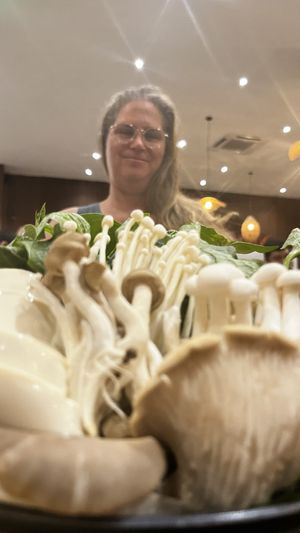 Mushrooms hotpot  at Mầm Vegetarian in Phu Nhuan