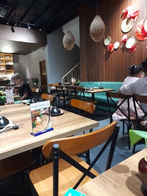 Inside at Mầm Vegetarian in Phu Nhuan