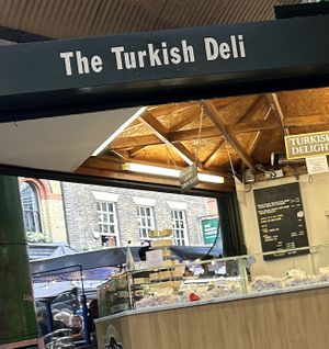 Turkish sweets  at The Turkish Deli in South East London