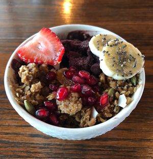 Açai bowl  at Ella's Eatery in Dubai