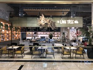 The venue  at The Lime Tree Cafe - Nakheel Mall - Maybe closed in Dubai