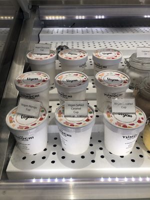 Vegan ice cream tubs  at M'OISHî - Nakheel Mall in Dubai