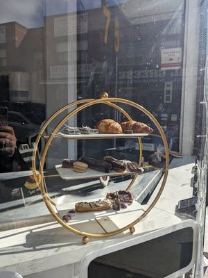 Outside at Le Végétalien in Toronto