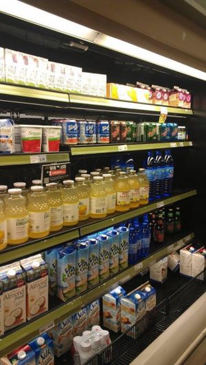 Juice and milk. at Atlantic Superstore in Bridgewater