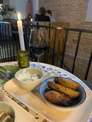 Tsatsiki und Patates Limonates  at The Crazy Little Greek in Berlin