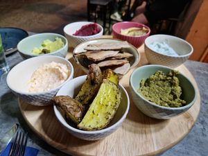 Vorspeisenteller at The Crazy Little Greek in Berlin