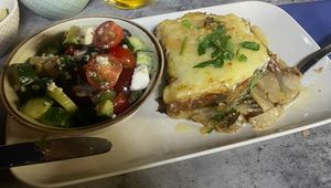Moussaco  at The Crazy Little Greek in Berlin