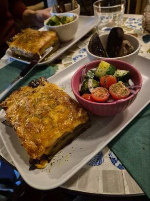 Moussaka at The Crazy Little Greek in Berlin