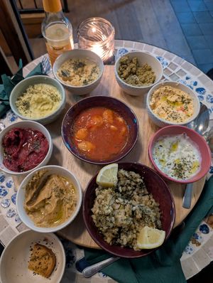 Meterplatte für zwei Personen at The Crazy Little Greek in Berlin