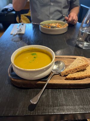 Veg soupp  at The Clermont in Blackrock