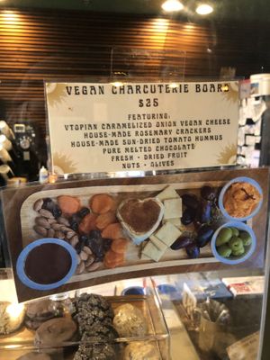 Charcuterie board  at Roste Chocolate House in Portland