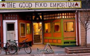 Outside at Good Food Emporium in Halifax