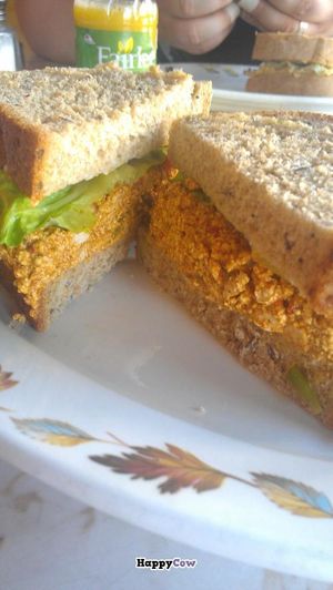 Tofu sandwich at Good Food Emporium in Halifax