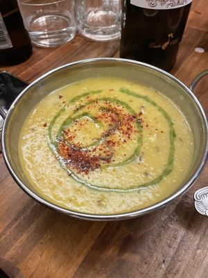 Southern style split lentil dahl   at Colombo 16 in St Leonards