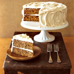 Eggles Carrot Cake at Govinda's Restaurant in Moundsville