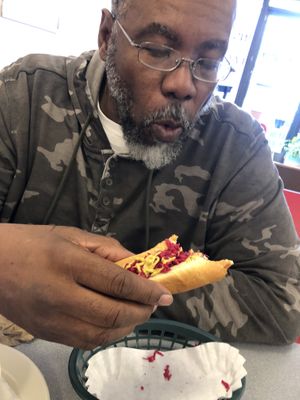 Now, this is good... at Sealevel City Vegan Diner in Wilmington