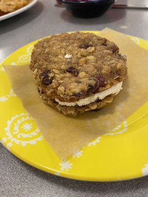 A little sweet but amazing!!  OatmeAl cookies and cream at Sealevel City Vegan Diner in Wilmington
