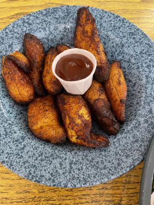 Plantains   at Sealevel City Vegan Diner in Wilmington