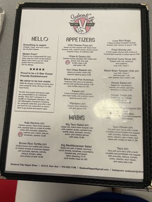   at Sealevel City Vegan Diner in Wilmington