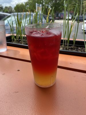 Rainbow lemonade   at Sealevel City Vegan Diner in Wilmington