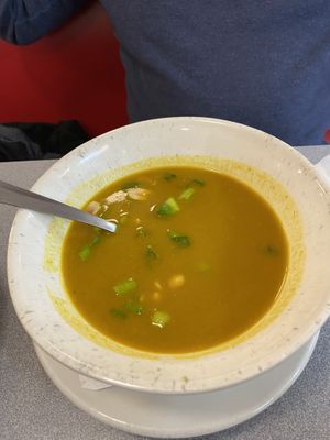 Coconut Curry Soup   at Sealevel City Vegan Diner in Wilmington