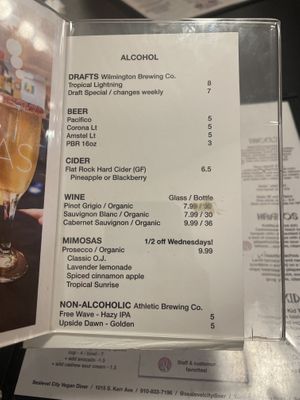   at Sealevel City Vegan Diner in Wilmington