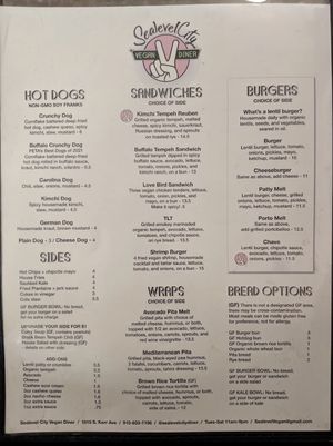   at Sealevel City Vegan Diner in Wilmington