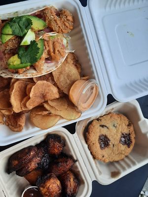  at Sealevel City Vegan Diner in Wilmington