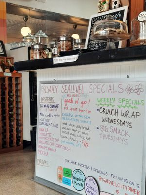  at Sealevel City Vegan Diner in Wilmington