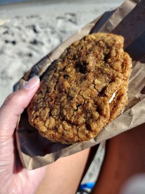 Oatmeal pie at Sealevel City Vegan Diner in Wilmington