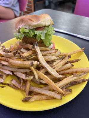 Shrimp sandwhich   at Sealevel City Vegan Diner in Wilmington