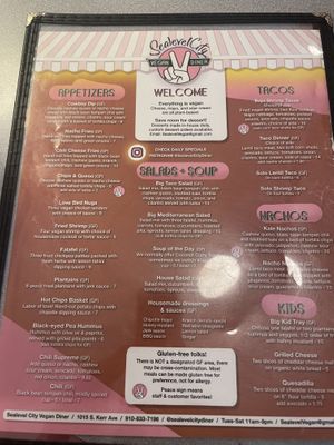   at Sealevel City Vegan Diner in Wilmington