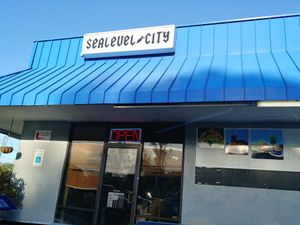 Front at Sealevel City Vegan Diner in Wilmington