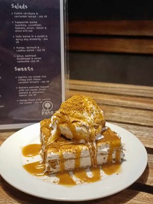 Vegan ice cream and mango float😄to die for you must try at Da Tree in Coron