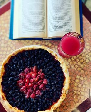 crostata at Bar Carpano in Alessandria